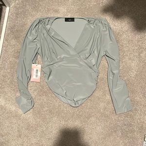 NWT Green mynta bodysuit